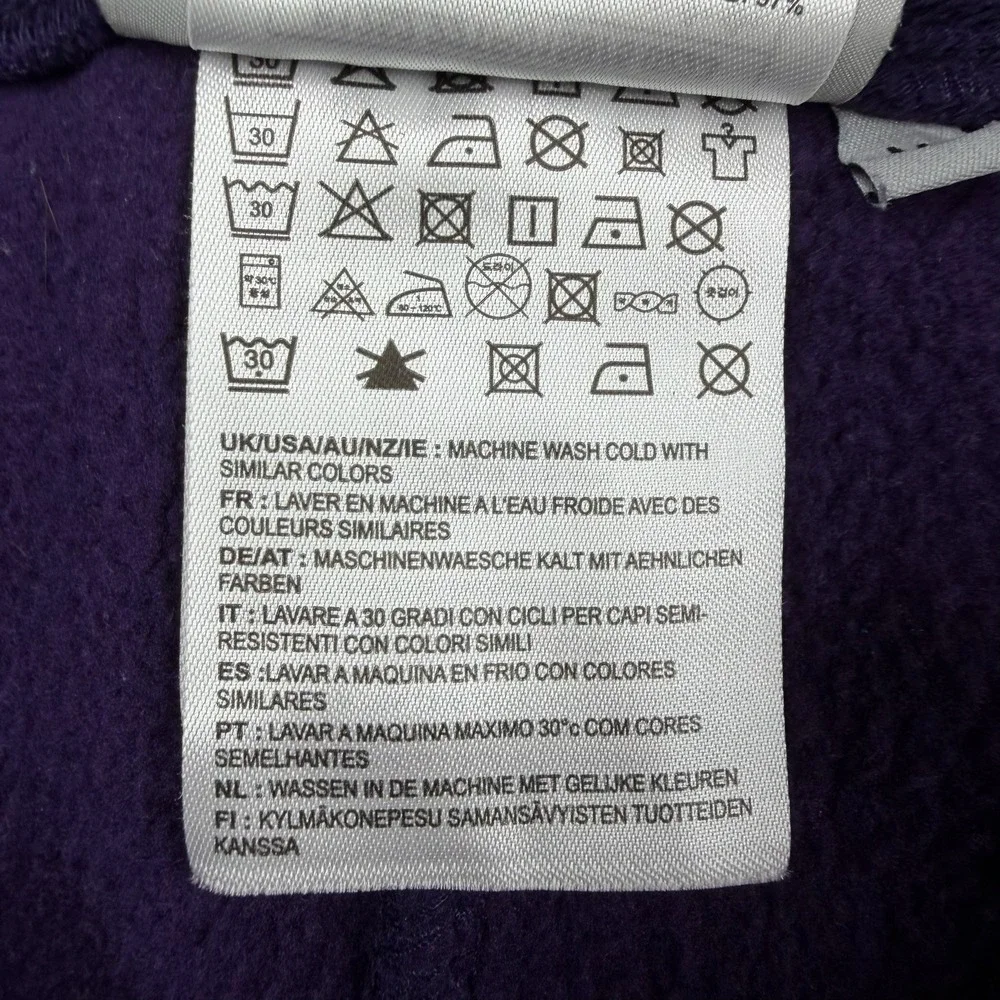 Carhartt WIP Work In Progress Purple Sweat Shorts Mens Size Medium Drawstring
